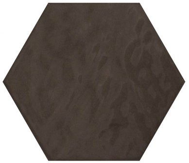 Hexagon wandtegel Vodevil Antracite 17,5x17,5 cm