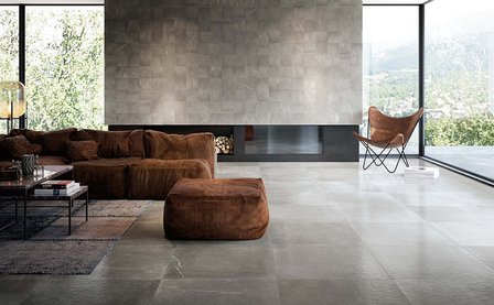 vloertegel Maku Grey 60x60 - sfeerimpressie