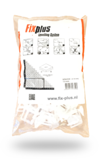 Fix Plus Tegel Levelling Clips 1,5mm. 2000 st.