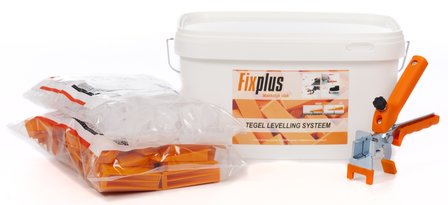 Fix Plus Tegel Levelling Starters Kit 250 PRO 1,5mm