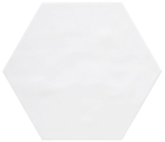 Hexagon wandtegel Vodevil White 17,5x17,5 cm