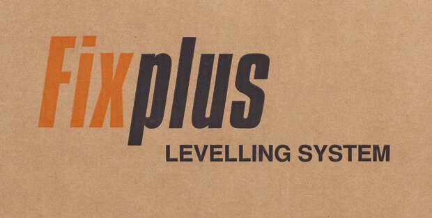 Fix Plus Tegel Levelling Clips 1mm. 100 st.