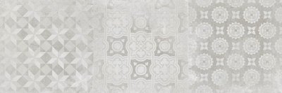 Wandtegel Downtown Decor White 40x120 rett