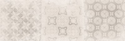 Wandtegel Downtown Decor Ivory 40x120 rett