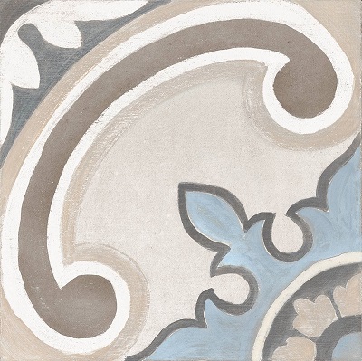 Adobe Decor Gales Ivory 20x20