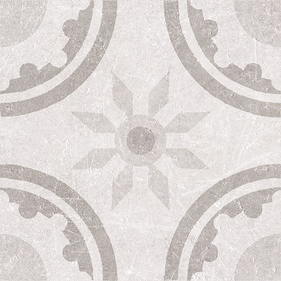 decortegel Materia Decor Rim White 20x20
