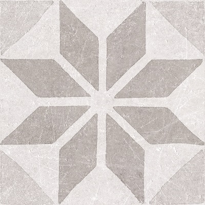 decortegel Materia Decor Star White 20x20