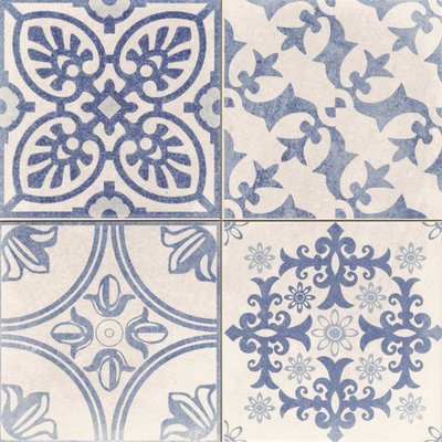 decortegel Skyros Blanco decor 44,2x44,2